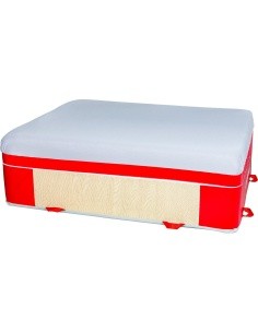 LANDING BLOCK - SMALL COMFORT MAT - PVC AND JERSEY COVER - 200 x 150 x 65 cm