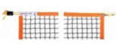 Beach tennis net Pokorny ECONOMY – size: 8.5 x 1.0m 