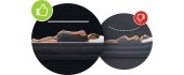 Inflatable sleeping mattress 203x152 cm two-person bed INTEX 64143
