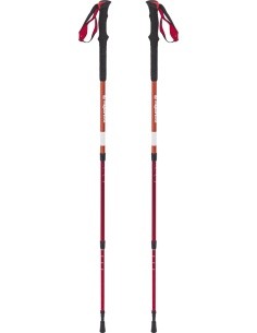 Trekking poles inSPORTline Altiplano 100 Pair Red