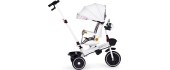 Children's tricycle stroller swivel seat pusher canopy ECOTOYS