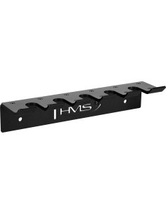 STR45 WALL MOUNTED OLYMPIC BAR RACK COMMERCIAL HMS