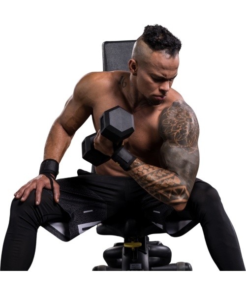 Hex Dumbbell inSPORTline Hexclusive 30 kg