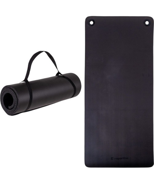 Gimnastikos kilimėlis inSPORTline Fity Advance 140x61x1,5 cm - Juoda