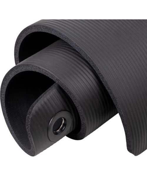 Exercise Mat inSPORTline Fity Advance 140x61x1,5 cm - Black
