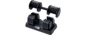 Adjustable Single-Handed Dumbbell Set inSPORTline DuraBell® 2 x 5 – 41 kg