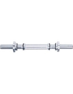 Threaded Dumbbell Bar w/ Collars inSPORTline Tufor 40 cm / 30 mm