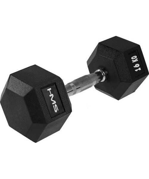 HEX PRO DUMBBELL HMS - 16 kg