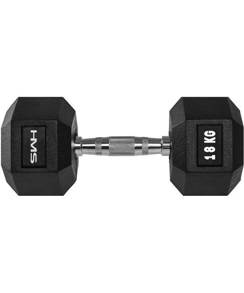 HEX PRO DUMBBELL HMS - 18 kg