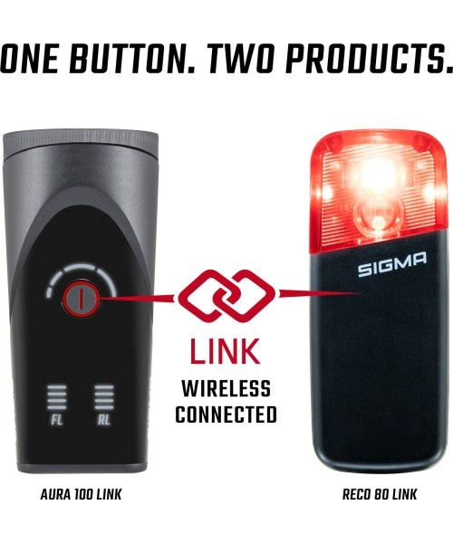 Sigma Reco 81 Link rear light with radar
