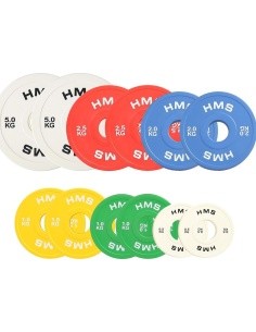 CBRS05  OLYMPIC BUMPER PLATE HMS - 2x1.5kg