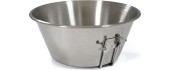 BasicNature Stainless steel bowl 'Sierra Cup'