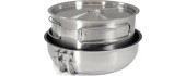Origin Outdoors Stainless Steel Cooking Set 'Non-Stick'