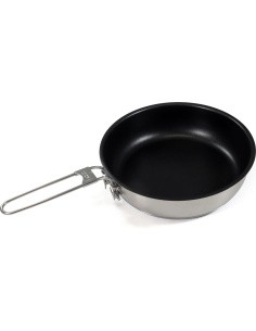 Origin Outdoors Stainless steel frying pan 'Non-Stick'