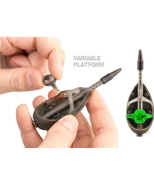 ZFISH Method Feeder Set Feeda X 20,30g + mold