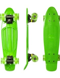 Penny Board w/ Light-Up Wheels WORKER Aspy C4 22”