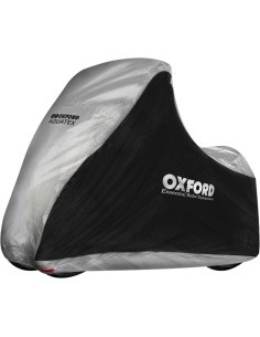 MP3 Scooter Cover Oxford Aquatex Black/Silver
