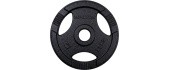 Cast Iron Olympic Weight Plate inSPORTline Hamerton Black 25 kg, 50 mm