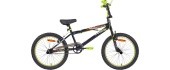 Dviratis Karbon BMX 20 black-lime