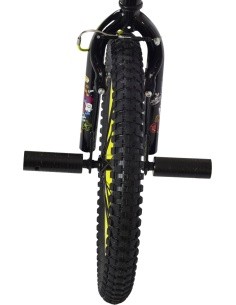 Dviratis Karbon BMX 20 black-lime