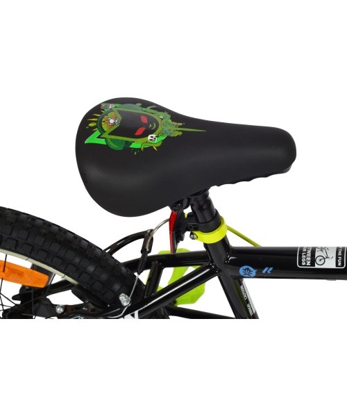 Dviratis Karbon BMX 20 black-lime