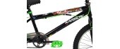 Dviratis Karbon BMX 20 black-green