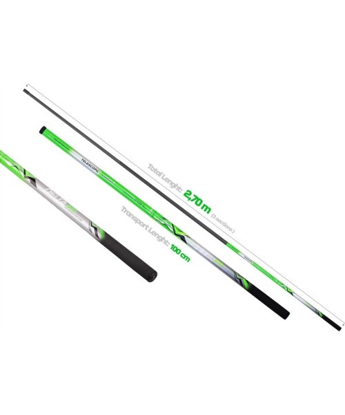ZFISH Delta Tele Landing Net Handle 2.70m