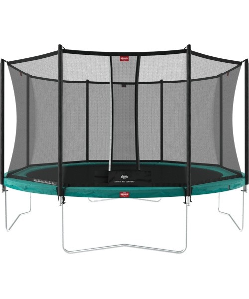 Batutas BERG Favorit Regular 430 žalias + apsauginis tinklas Comfort