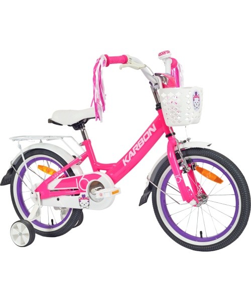 Karbon Tiara 16 bike, pink