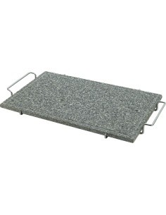 Granito kepimo plokštė GRANIT XL su grioveliu ir laikikliu 50x30x1,65 cm