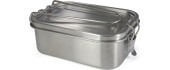 Origin Outdoors Lunchbox 2 in 1 'stainless steel'