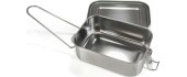 Origin Outdoors Lunchbox 2 in 1 'stainless steel'