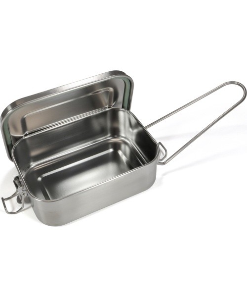 Origin Outdoors Lunchbox 2 in 1 'stainless steel'