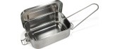 Origin Outdoors Lunchbox 2 in 1 'stainless steel'