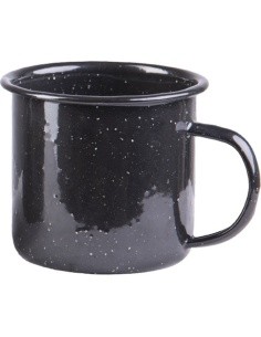 BLACK WESTERN CUP ENAMELLED 350ML