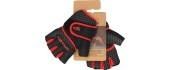 Fitness gloves red Spokey LAVA