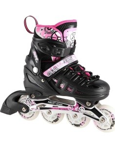 NH10905 4in1 INLINE/ICE-SKATES NILS EXTREME - Pink