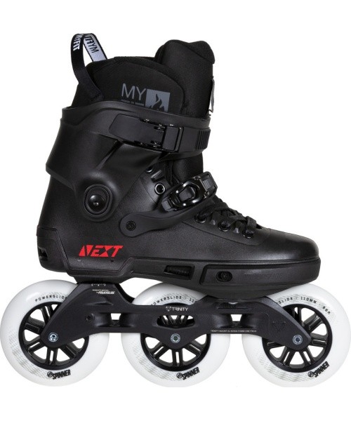 Rollerblades Powerslide Next Core Black 110 Trinity