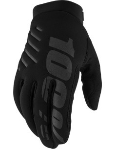 Women’s Motocross Gloves 100% Brisker Black - Black