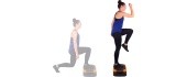 Multifunctional Aerobic Step Platform inSPORTline Multifun - Black and Orange