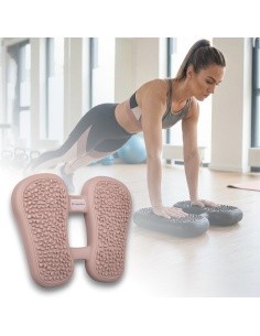 Balance & Massage Pad inSPORTline Balaxor - Mocha mousse