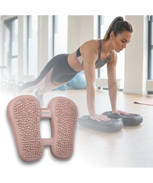 Balance & Massage Pad inSPORTline Balaxor - Mocha mousse