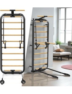 Gimnastikos sienelė inSPORTline Wootkit 220 x 86 cm - Juoda