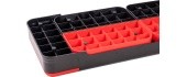 Aerobic Exercise Step Platform inSPORTline AS250 - Black/Red