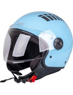 Open-Face Helmet W-TEC Baraldo Celeste
