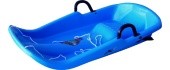 Plastic Snow Sled Twister - Bright Blue