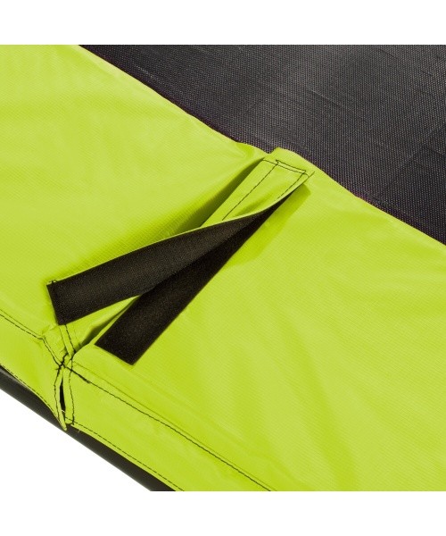 EXIT Silhouette trampoline ø427cm - green Outdoor Round Coil spring Above ground trampoline