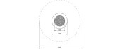 Trampoline Inter-Play Rado 150 cm