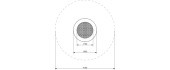 Trampoline Inter-Play Rado 160 cm