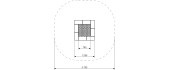 Trampoline Inter-Play Pako 125